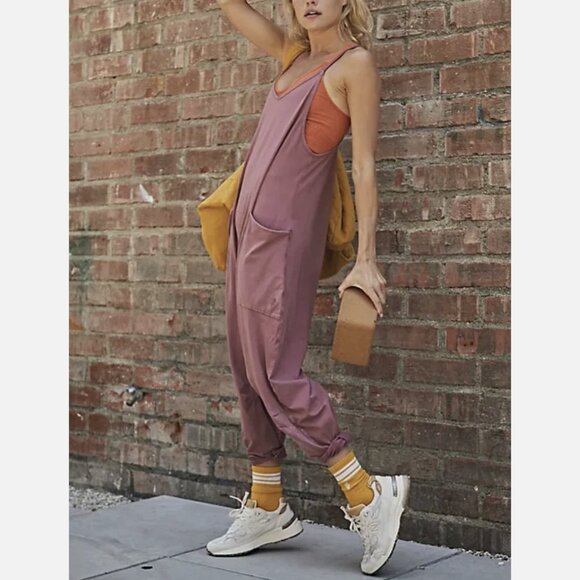 Free People Pants - Free People - Movement - Cherry Pie - Hot Shot Onesie